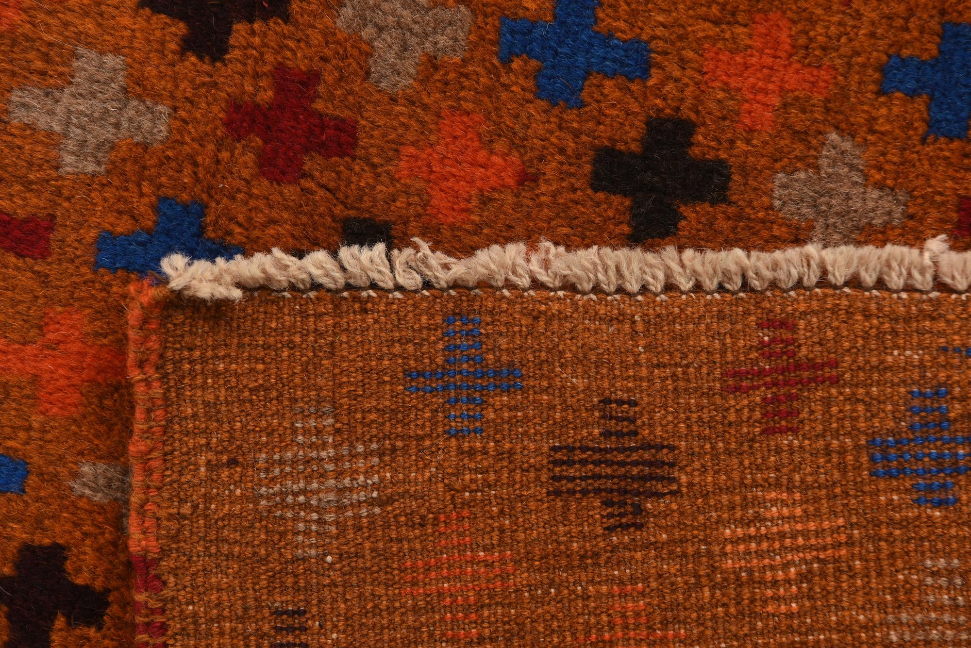2' 8 x 9' 9 Hand Knotted Balouch Wool Runner Rug