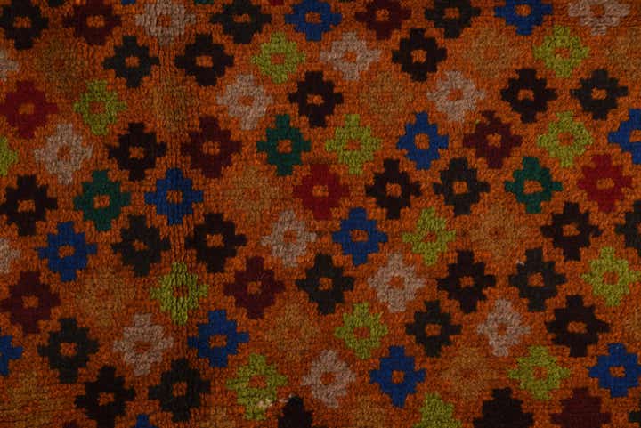 2' 8 x 9' 8 Hand Knotted Balouch Wool Runner Rug