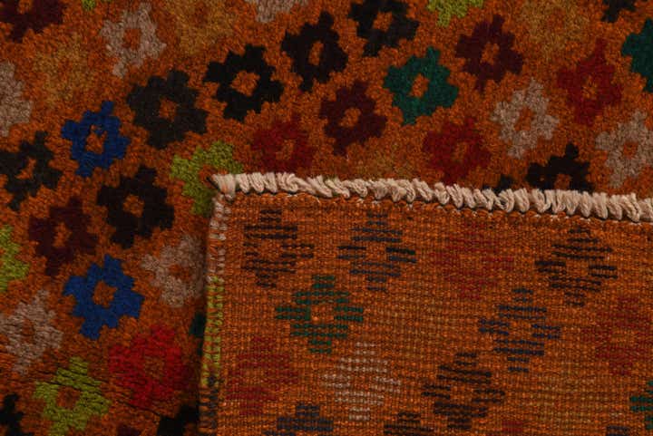 2' 8 x 9' 8 Hand Knotted Balouch Wool Runner Rug