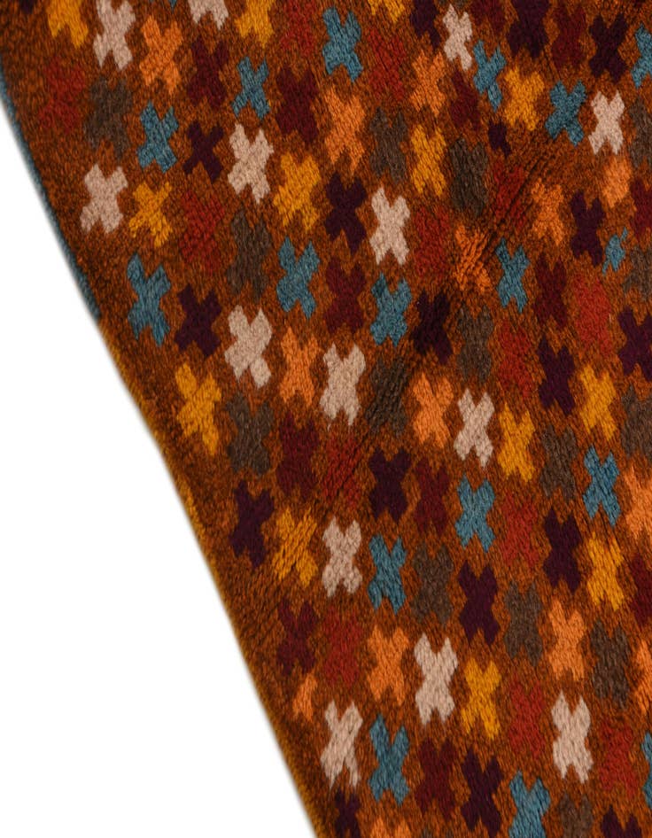 Detail image of 2' 9 x 9' 7  Hand Knotted Balouch Wool Runner Rug