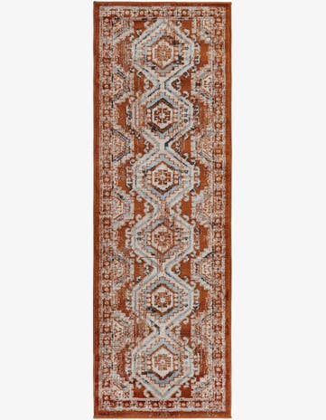 Terracotta Charlotte Runner Rug