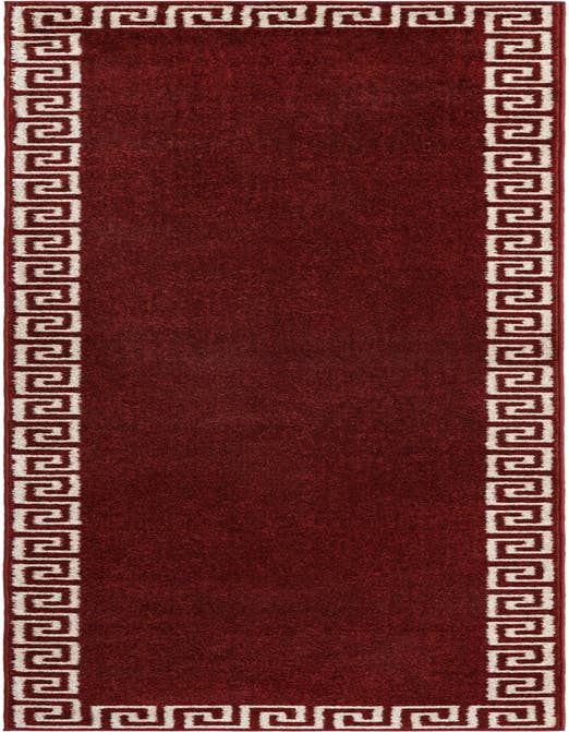 Detail image of 2' 7 x 10' Greek Key Runner Rug