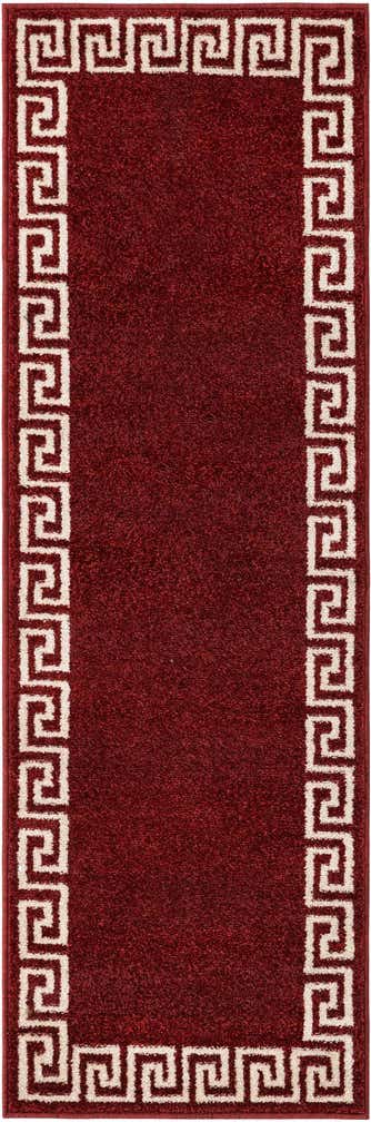 60cm x 185cm Greek Key Runner Rug