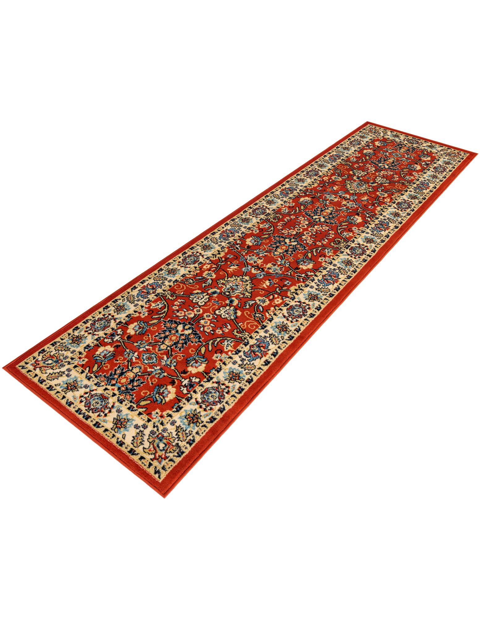 2' 7 x 10' Kashan Design Runner Rug
