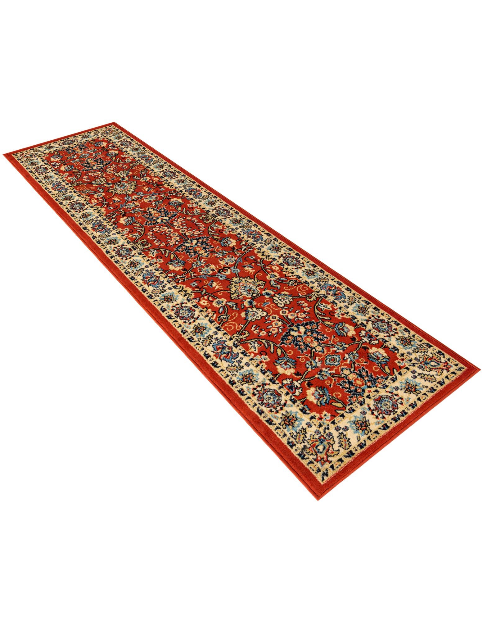 2' 7 x 10' Kashan Design Runner Rug