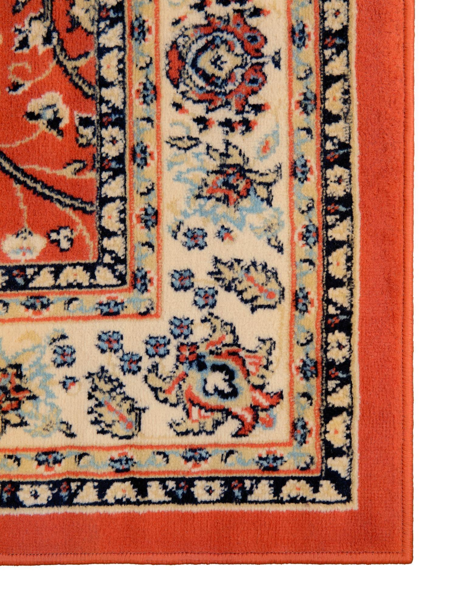 2' x 8' 2 Kashan Design Runner Rug