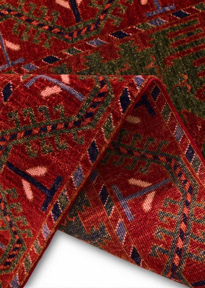 2' 6 x 9' 7 Hand Knotted Kazak Runner Rug