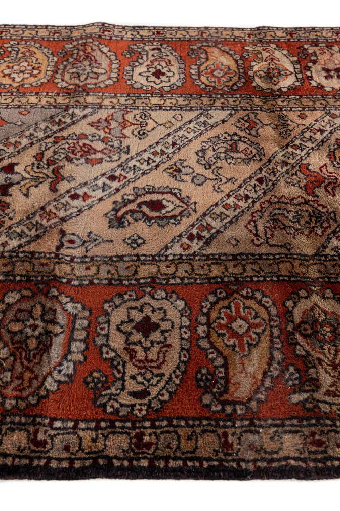 2' 6 x 10' 4 Hand Knotted Mood Oriental Wool Runner Rug