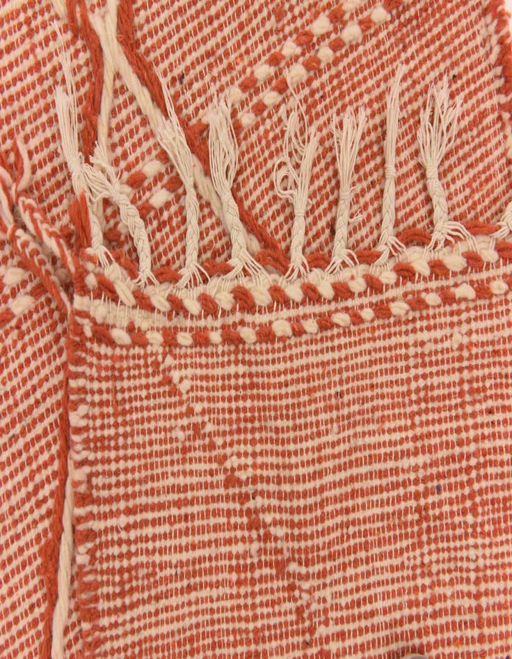 Detail image of 2' 10 x 17'  Hand Knotted Moroccan Wool Runner Rug