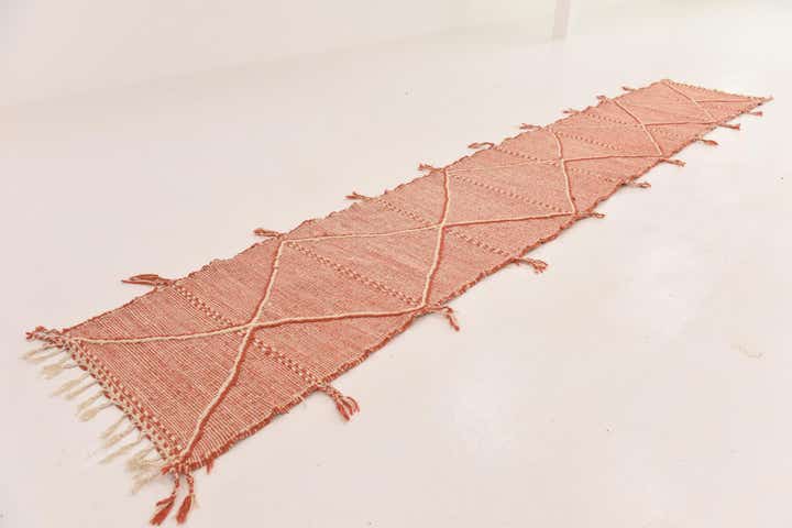 2' 10 x 17' Hand Knotted Moroccan Wool Runner Rug