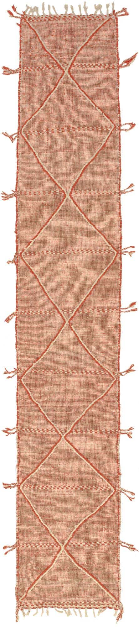 2' 10 x 17' Hand Knotted Moroccan Wool Runner Rug