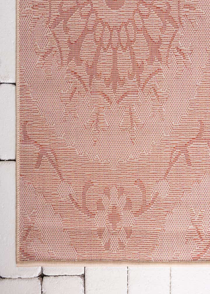 2' 2 x 6' Easy-Clean Botanical Indoor / Outdoor Runner Rug