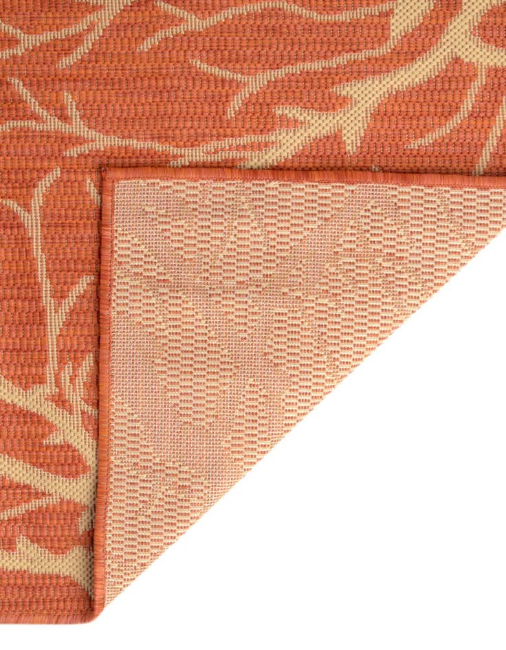 Detail image of 2' x 6'  Washable Botanical Indoor / Outdoor Runner Rug