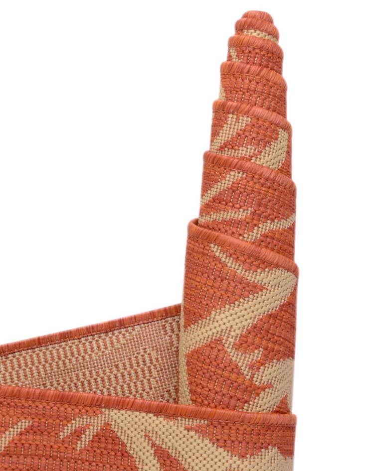 Detail image of 2' x 6'  Washable Botanical Indoor / Outdoor Runner Rug