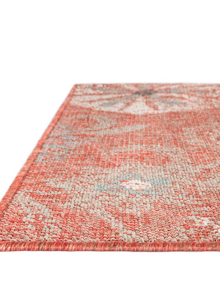 2' x 8' Easy-Clean Botanical Indoor / Outdoor Runner Rug