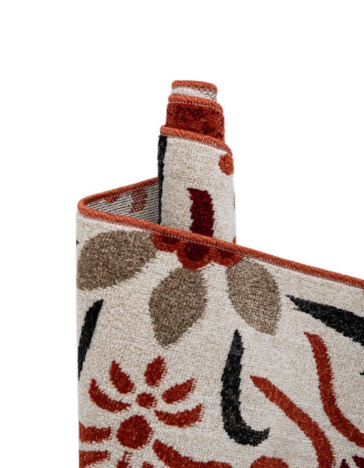 Detail image of 2' x 8'  Washable Modern Indoor / Outdoor Runner Rug