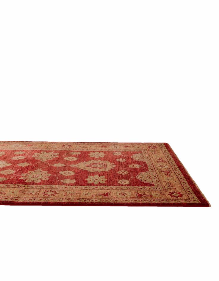 Detail image of 2' 9 x 9' 3 Hand Knotted Peshawar Ziegler Runner Rug