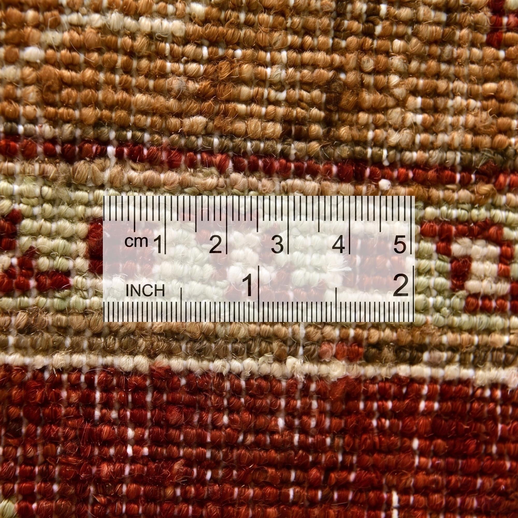 2' 9 x 9' 3 Hand Knotted Peshawar Ziegler Runner Rug