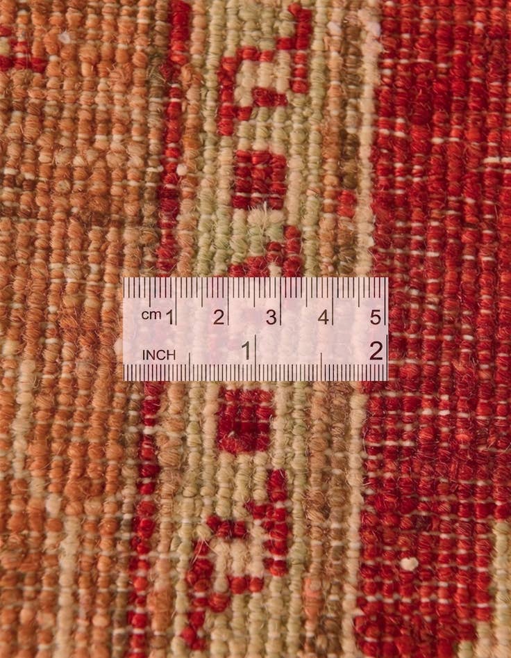 Detail image of 2' 9 x 9' 3 Hand Knotted Peshawar Ziegler Runner Rug