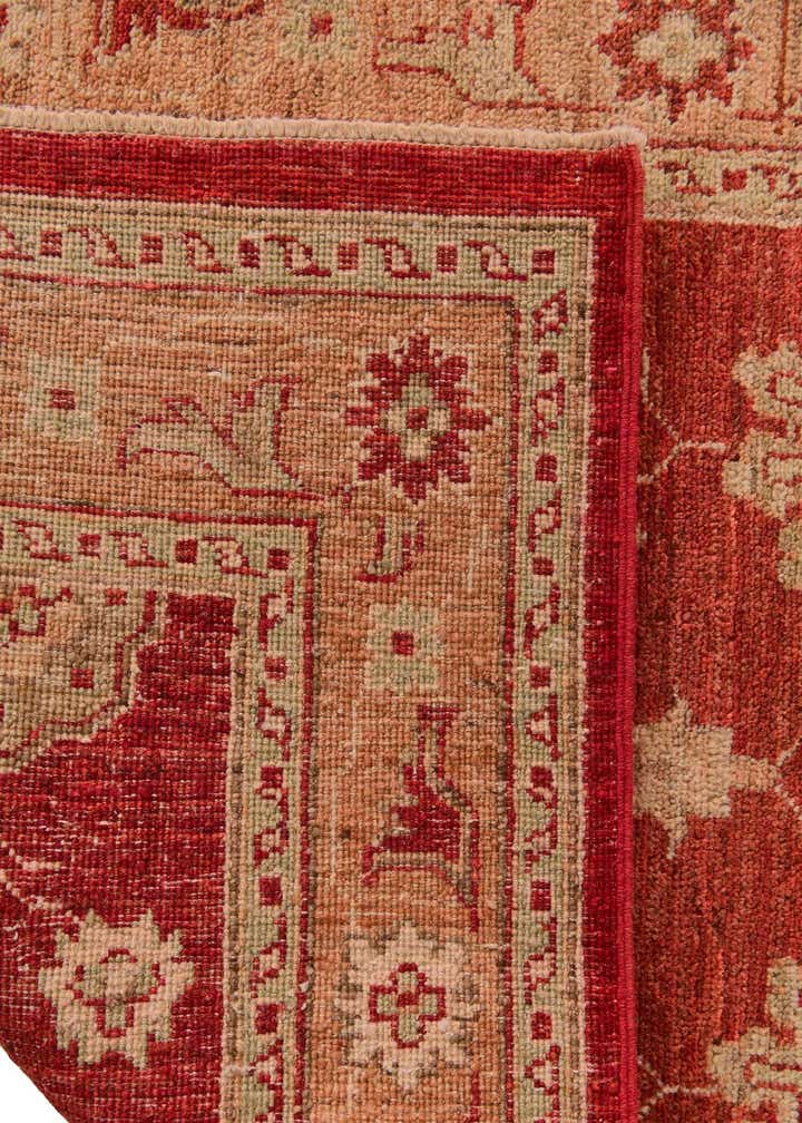 2' 9 x 9' 3 Hand Knotted Peshawar Ziegler Runner Rug