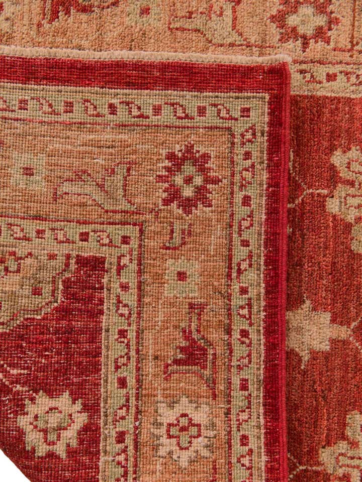 2' 9 x 9' 3 Hand Knotted Peshawar Ziegler Runner Rug