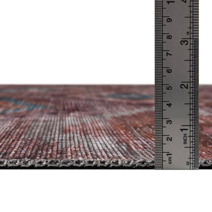 Detailfoto van 60cm x 185cm Wasbaar Sisu Loper Vloerkleed
