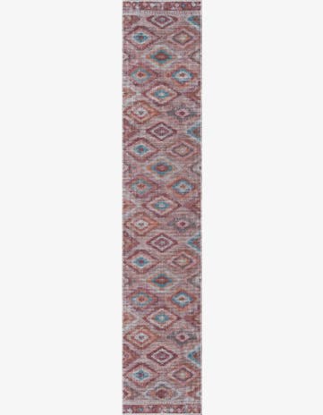 Terracotta Washable Sisu Runner Rug