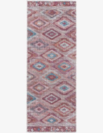 Terracotta Washable Sisu Runner Rug