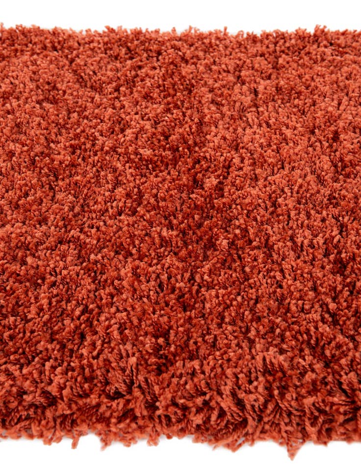 Detail image of 2' x 3' 7 Solid Shag Runner Rug