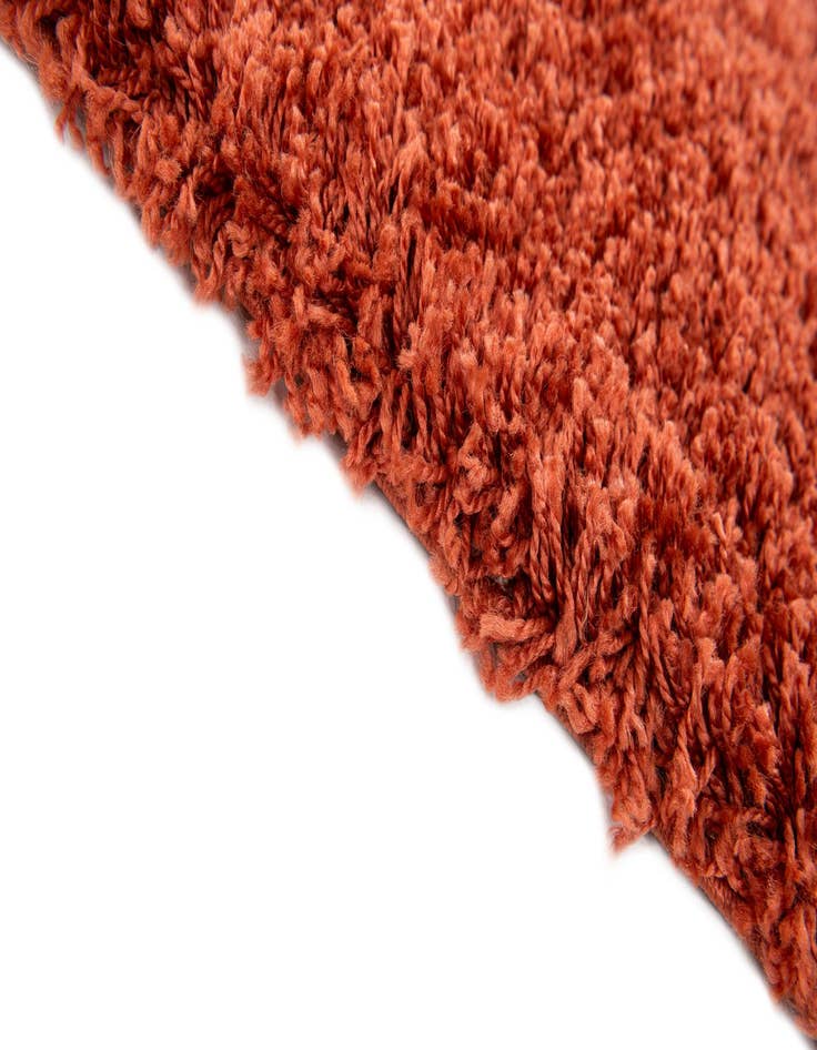 Detail image of 2' x 3' 7 Solid Shag Runner Rug