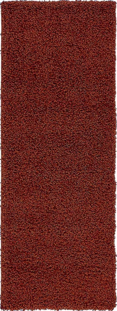 60cm x 185cm Solid Shag Läufer Teppich