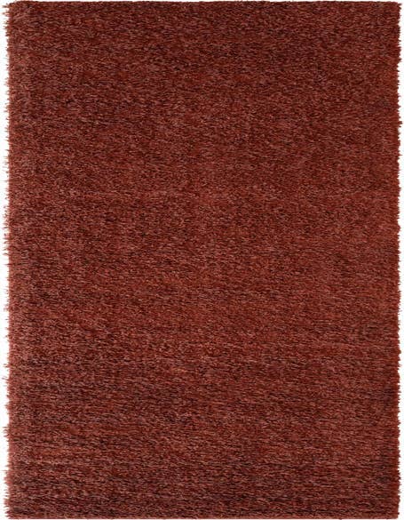 Detail image of 2' 7 x 12' Solid Shag Runner Rug