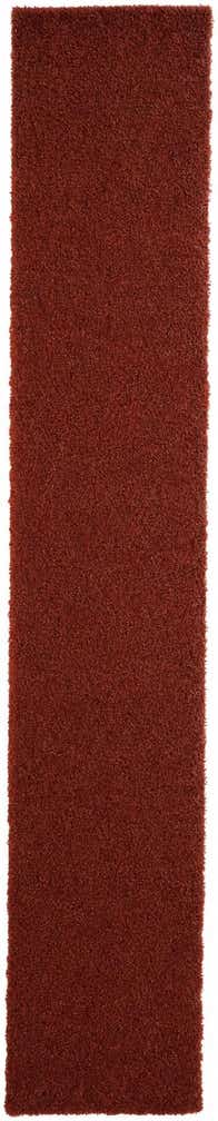 2' 7 x 14' Solid Shag Runner Rug