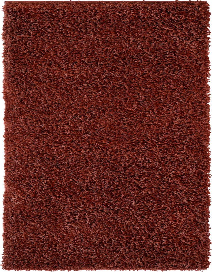 Detail image of 2' x 4' Solid Shag Runner Rug
