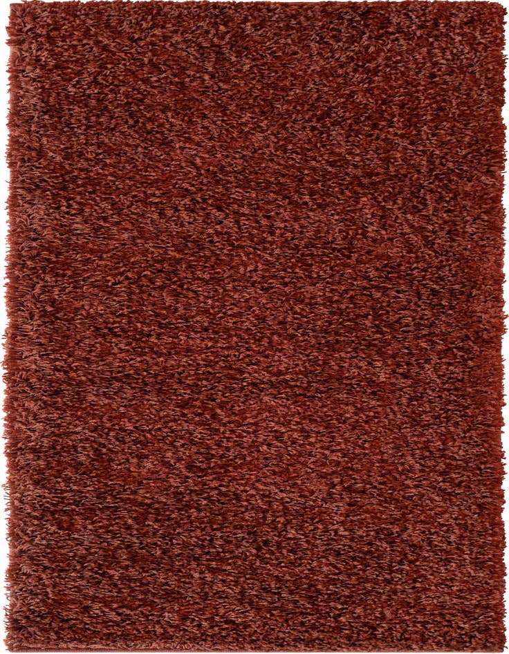 Detail image of 2' x 5' Solid Shag Runner Rug