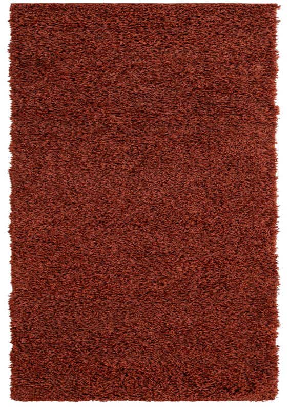 2' x 8' Solid Shag Runner Rug