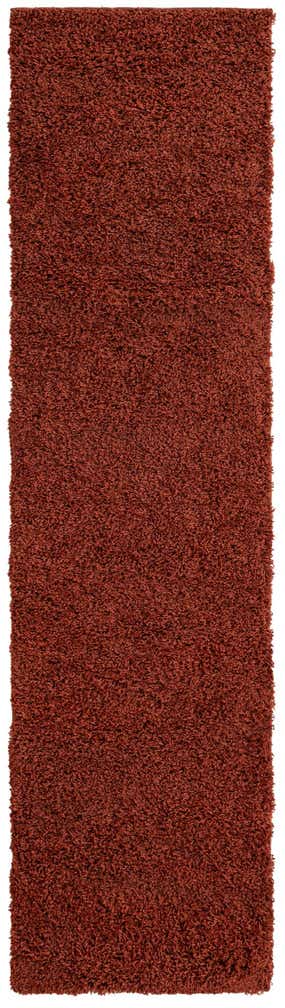 2' x 8' Solid Shag Runner Rug