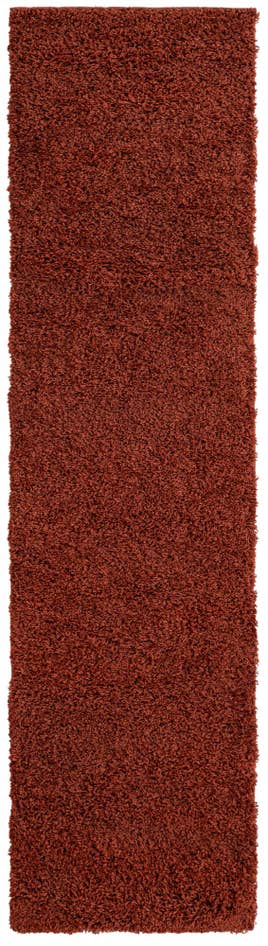 Detail image of 2' x 8' Solid Shag Runner Rug