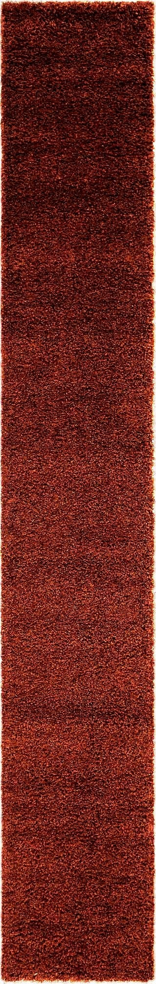 80cm x 500cm Solid Shag Runner Rug