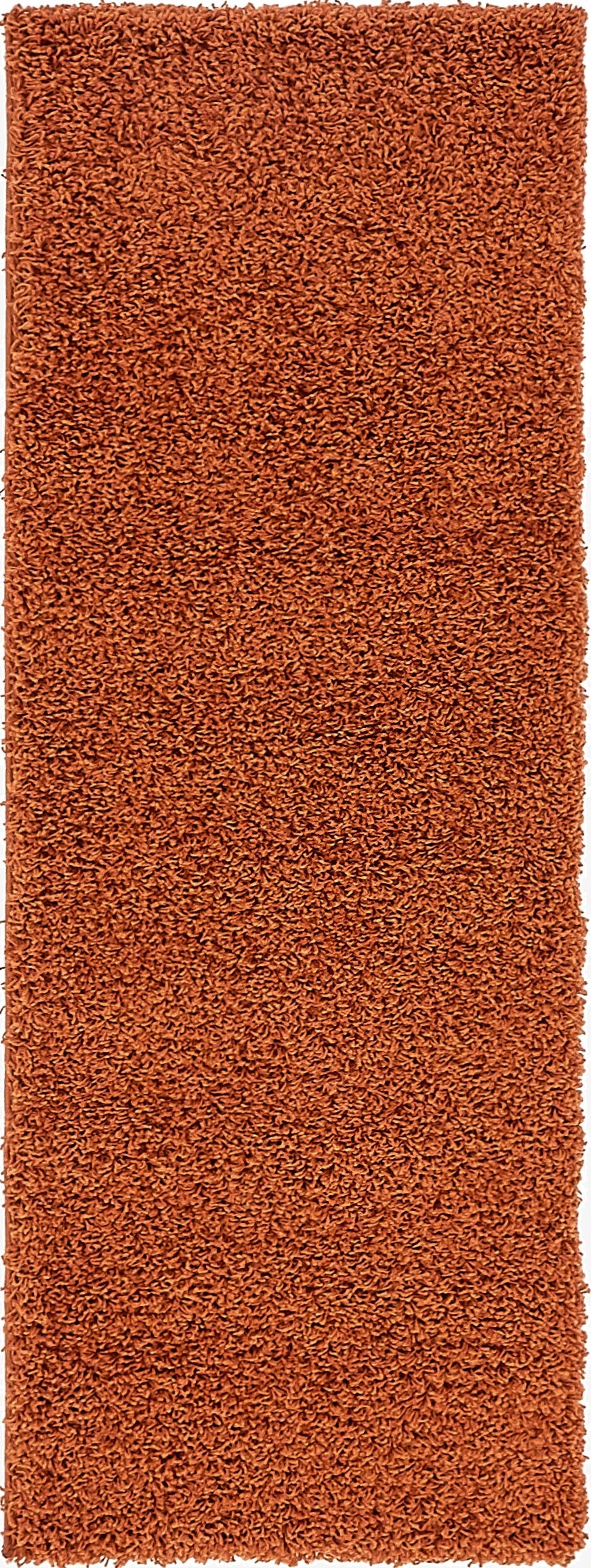 2' x 6' Solid Shag Runner Rug