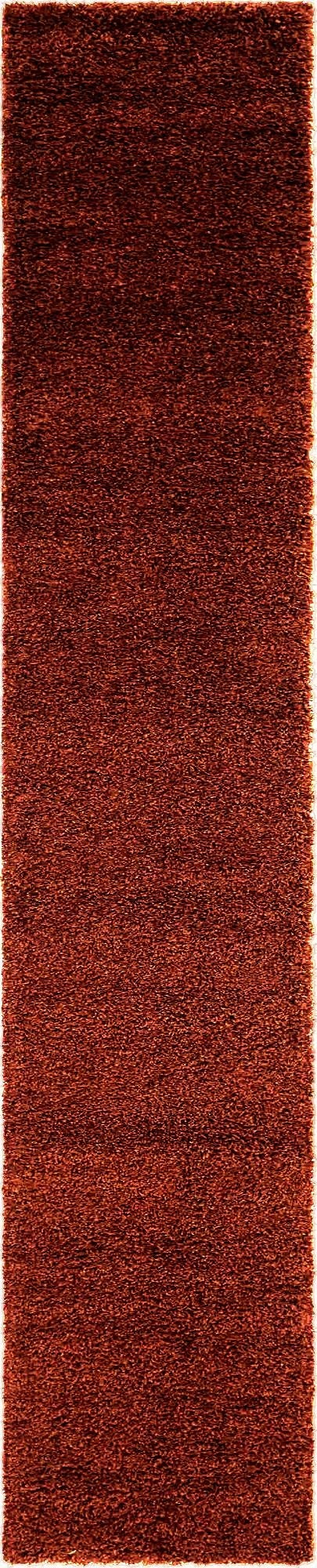 Primary image 2' 7 x 13' Solid Shag Runner Rug