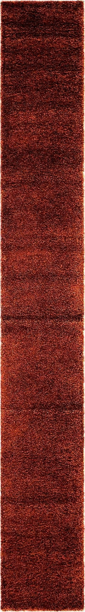 Primary image 2' 7 x 19' 8 Solid Shag Runner Rug
