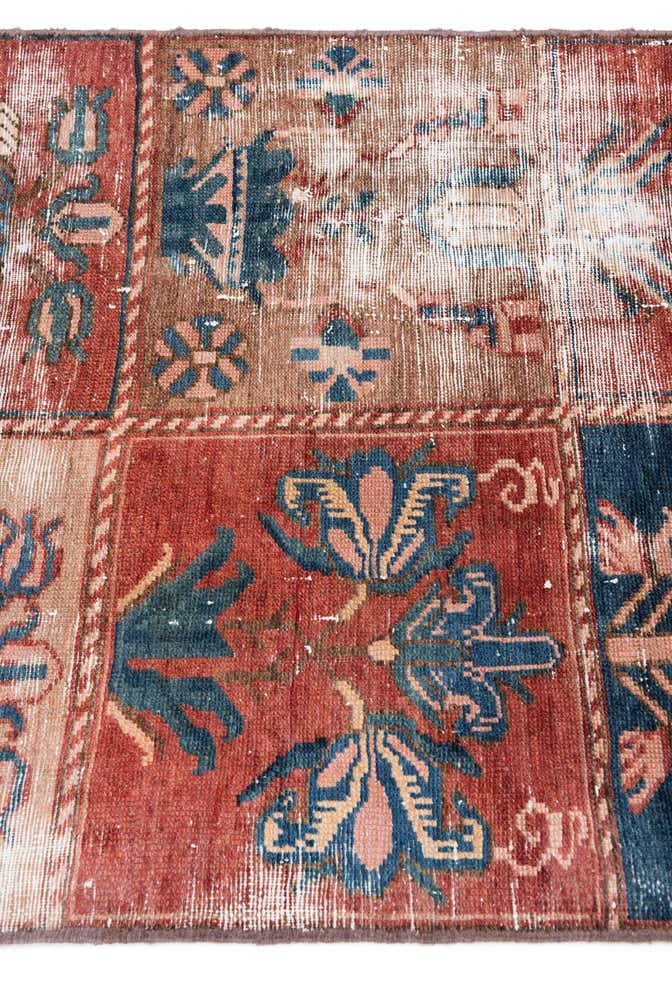 2' 8 x 12' Hand Knotted Ultra Vintage Persian Wool Runner Rug