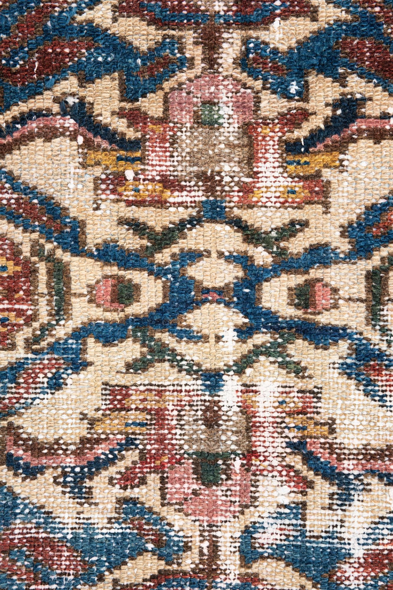 3' x 6' Hand Knotted Ultra Vintage Persian Wool Runner Rug