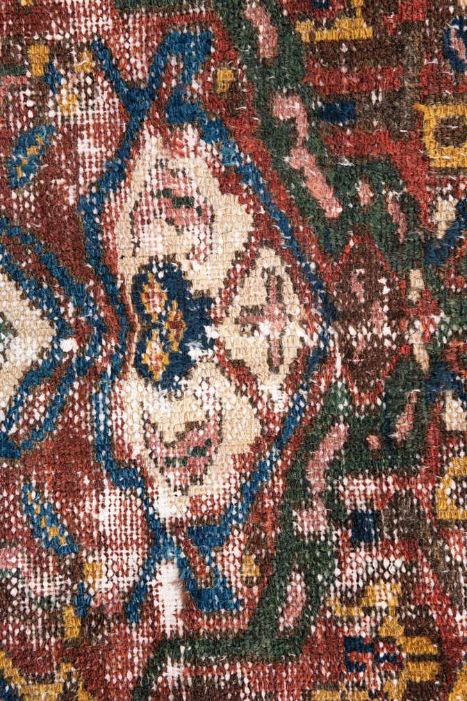 3' x 6' Hand Knotted Ultra Vintage Persian Wool Runner Rug