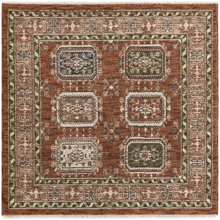 Detail image of 5' x 5' Grand Tradition Rug