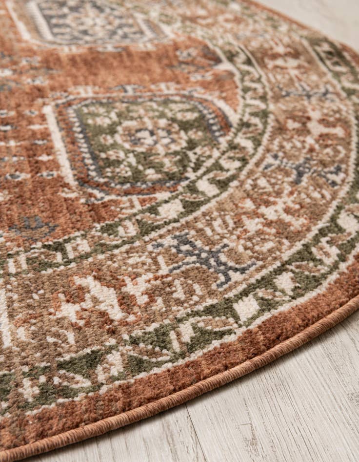 Detail image of 5' x 5' Grand Tradition Round Rug