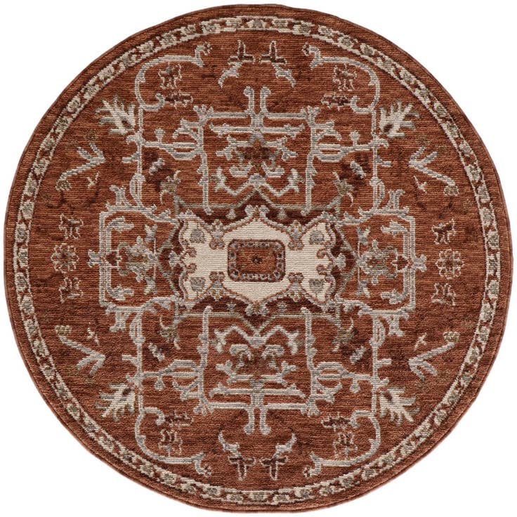 Detail image of 5' x 5' Grand Tradition Round Rug