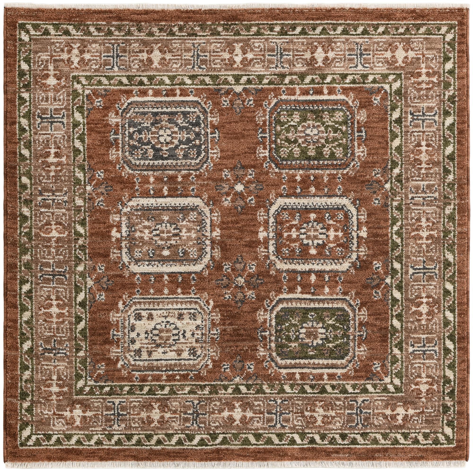Rug Terracotta Rust Red Swatch link