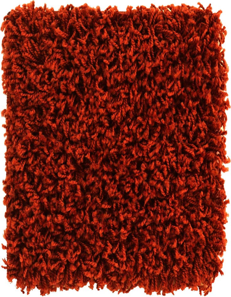 Detail image of 1' x 1' Solid Shag Sample Rug